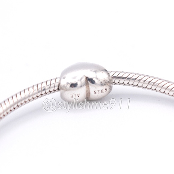 Authentic PANDORA Large Smooth Heart Charm - 790137 - Picture 5 of 13